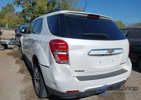2016 Chevrolet Equinox Lt из США, поврежденный, VIN 2GNALCEK6G1179965